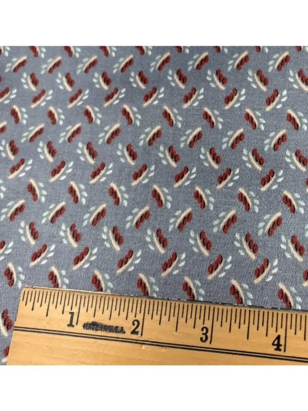 Drapery Kenmill Vat Screen Fabric Grey Floral 1/2 yard x 54
